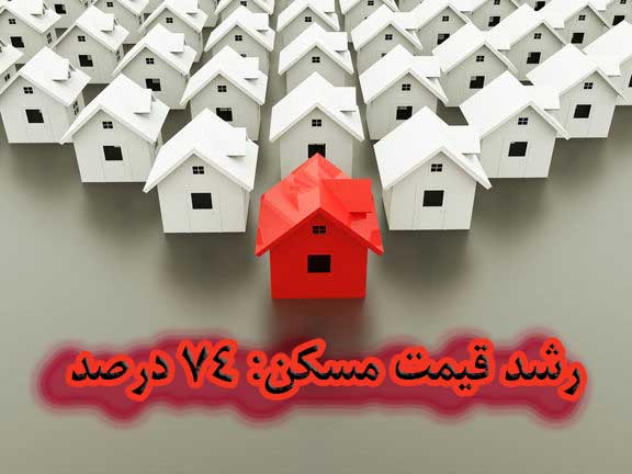  سرعت گرفتن رشد ماهیانه قیمت مسکن                                                                                                                                                                                                                                                                           