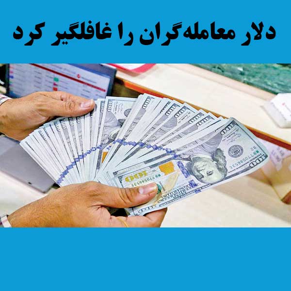 دلار معامله‌گران را غافلگیر کرد                                                                                                                                                                                                                                                                             