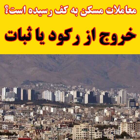 معاملات مسکن به کف رسیده است؟