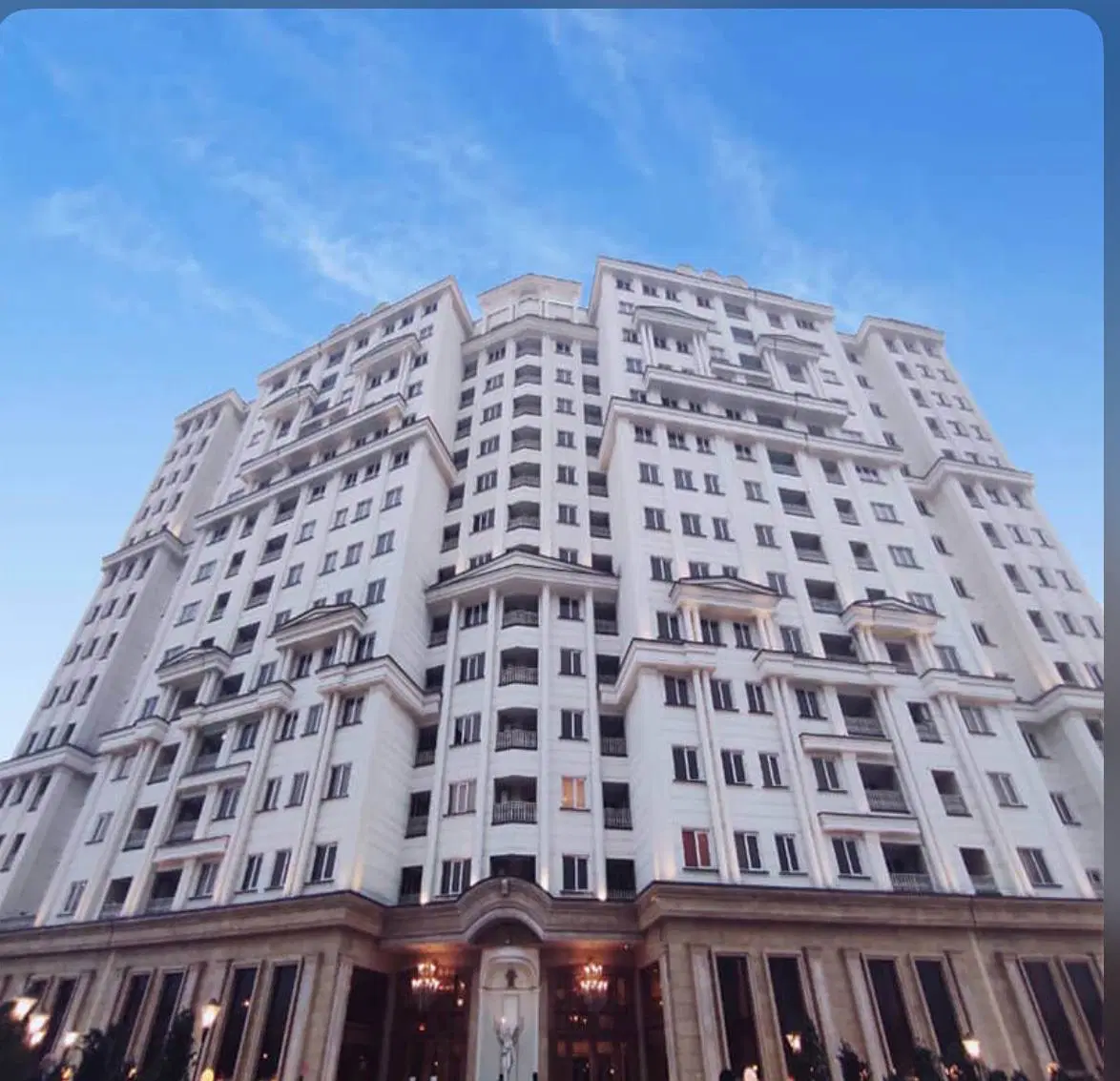 ۹۸متر_۲خواب_فول مشاعات_برج باغ مجلل_جنت اباد