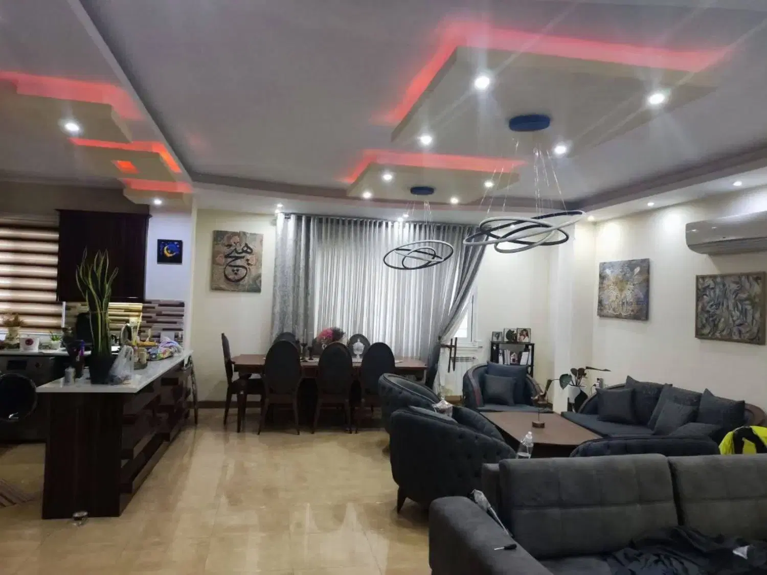 اجاره یک واحد آپارتمان 135 متری طبقه اول در گلسار