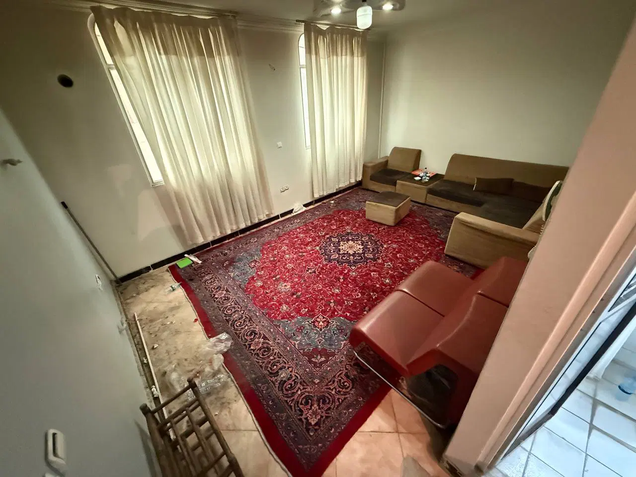 ۴۵متر۱خواب طبقه اول سندی تکواحدی خوش نقشه تخلیه