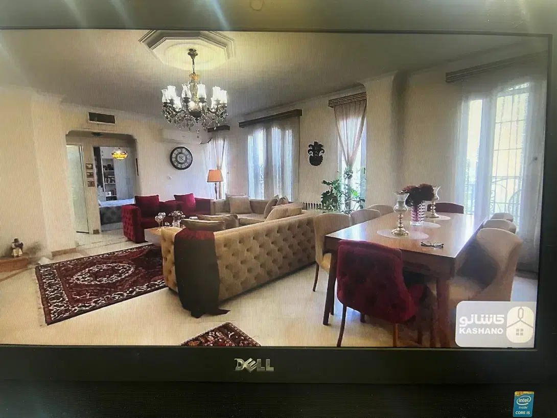 نیاوران ۱۸۰ متر ۳خ ۱مستر_مشاعات آبی_۱۰ساله_نورجنوب