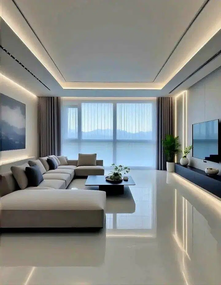 ۷۷متر_دوخواب_پارکینگ دار_نقشه و نور فوقالعاده