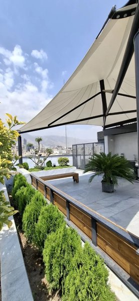 ۱۲۵ متر ۳خواب نوساز جردن _ مشاعات آبی و روف گاردن