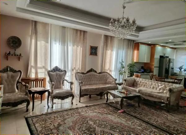 ۹۴متر _۲ خواب_سالن پرده خور_سرتاسر نور