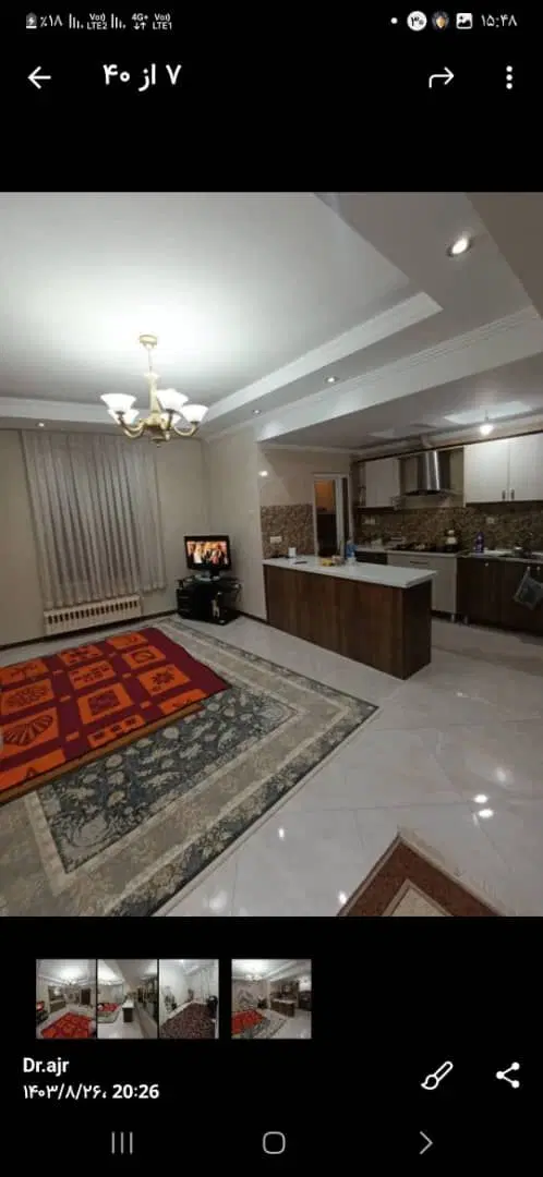 ۵۷متر_فول امکانات_مناسب سرمایه گذاری_گذر پهن