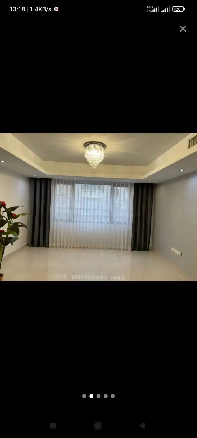 75متر سالن پرده خور با پارکینگ