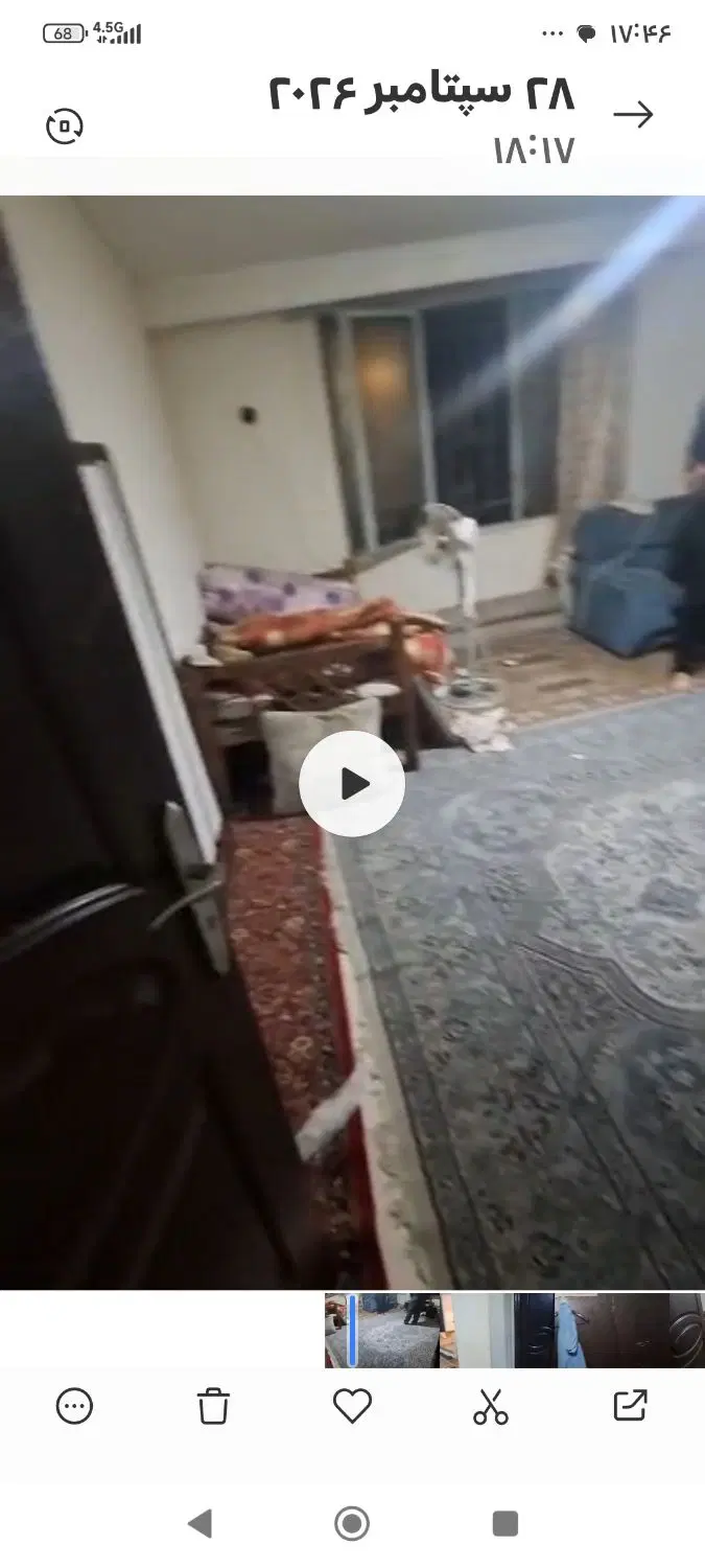 یک واحد آپارتمان سه خوابه طبقه اول