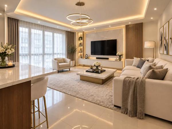 تاپ لوکیشن بلوار کشاورز ۷۳ متر_دو خواب_فول امکانات