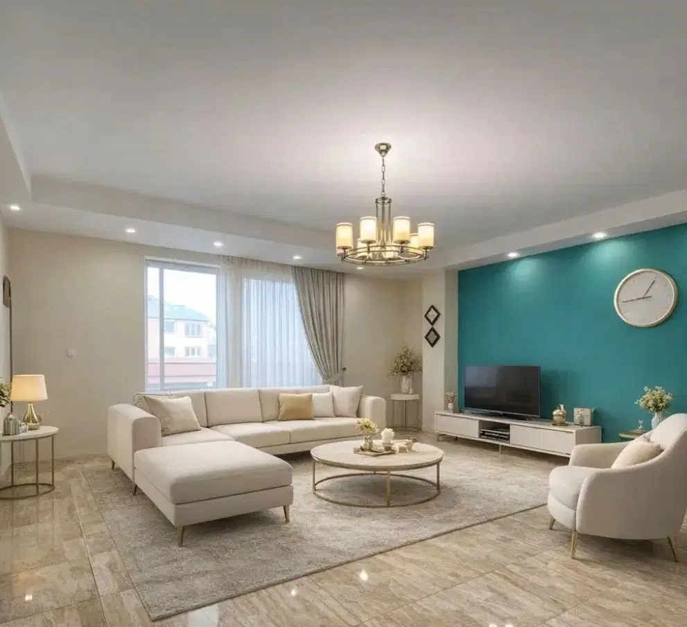 ۱۱۲متر_فول امکانات_تمام نورگیر_سند دار_جنب بیستون