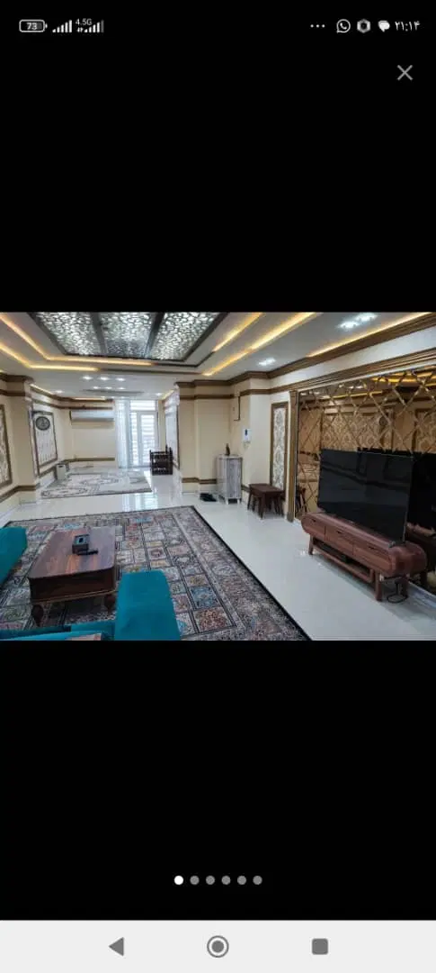 آپارتمان 140مترطبقه1جلو،تمیز