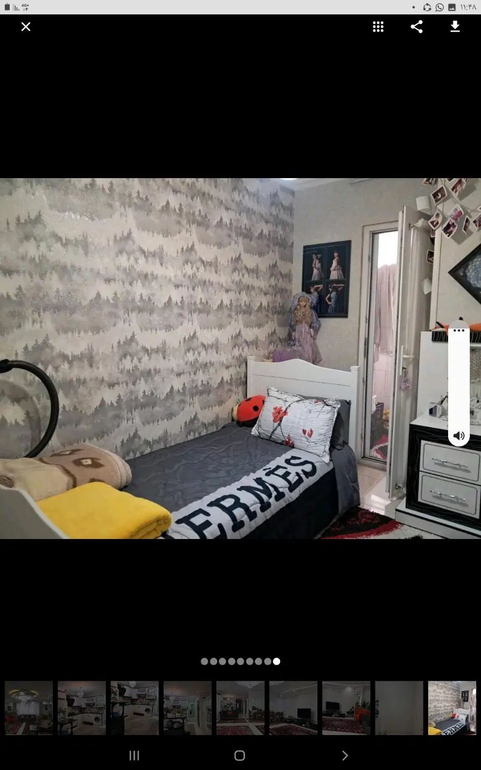 آپارتمان به منراژ ۱۲۵ متر مفید و مشاع