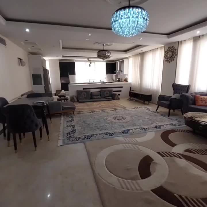 آپارتمان ۱۵۰ متر_۳خواب_ ۲پارکینگ_ خوش نقشه_سپهر