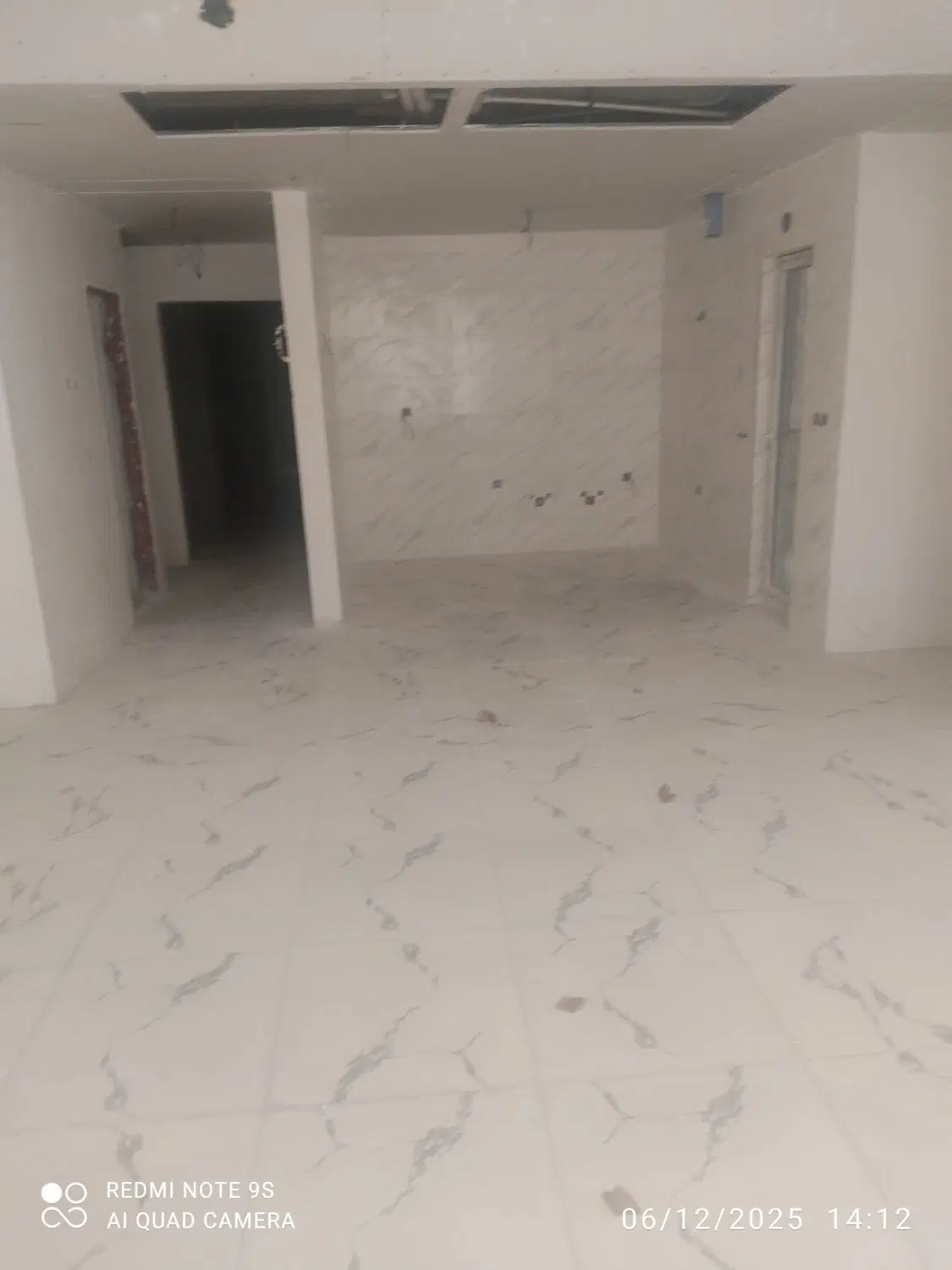 پروژه شهرداری آپارتمان ۹۳متری کلید تحویل موقت