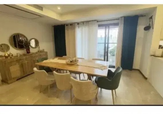 ۶۶ متر_ دو خواب_ سالن پرده خور_ دیزاین اروپایی_