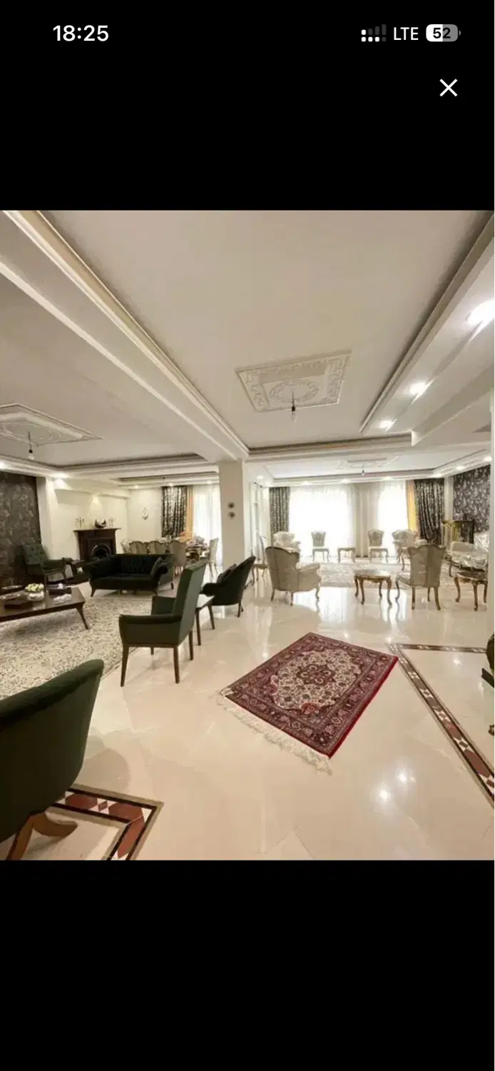 ۱۹۰متر ، ۳خواب ، غرق نور ،بالکن قابل چیدمان ، دروس