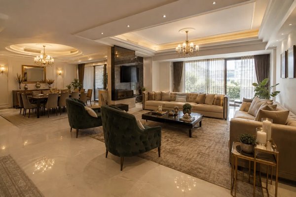 ۱۳۰متر_۳خواب_فول امکانات_تاپ اوکیشن امیر آباد