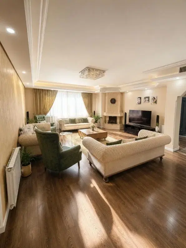 ۱۲۰متر_۳خواب_نماتراورتن_ویو رو به پارک_خوش نقشه