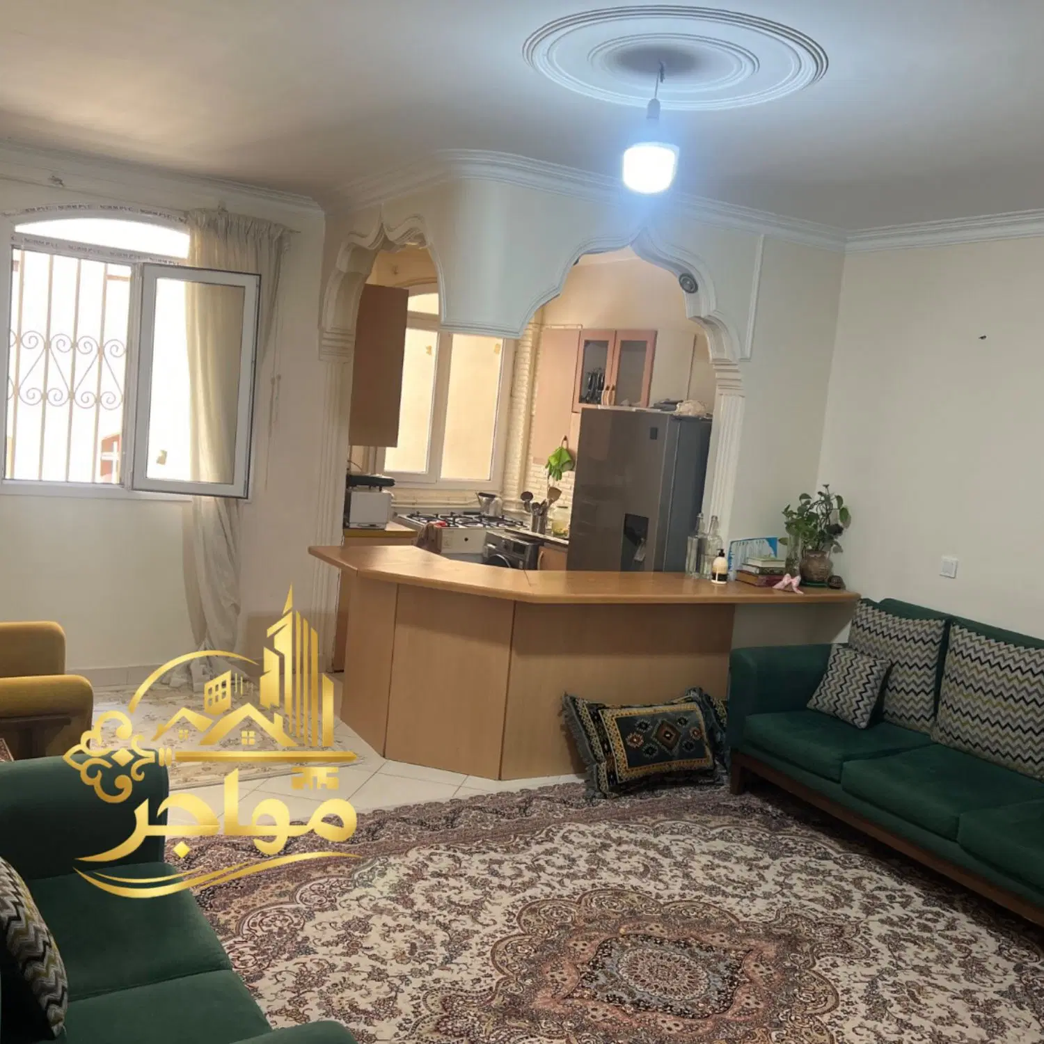 ۷۵متر دو خواب ط اول بلوار اباذر