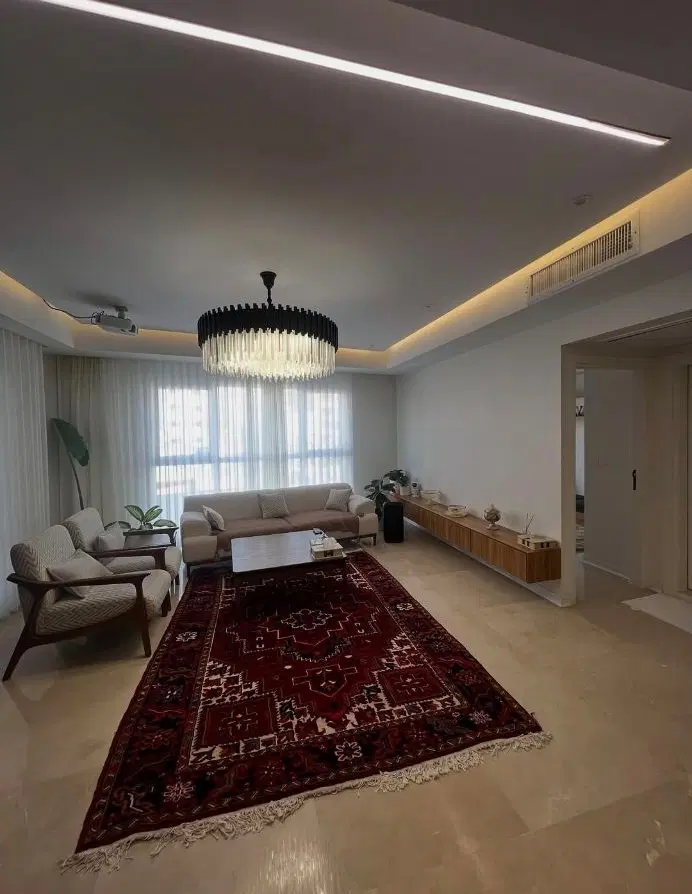 ۷۸ متر ۲ خواب زیر قیمت سالن پرده خور پونک