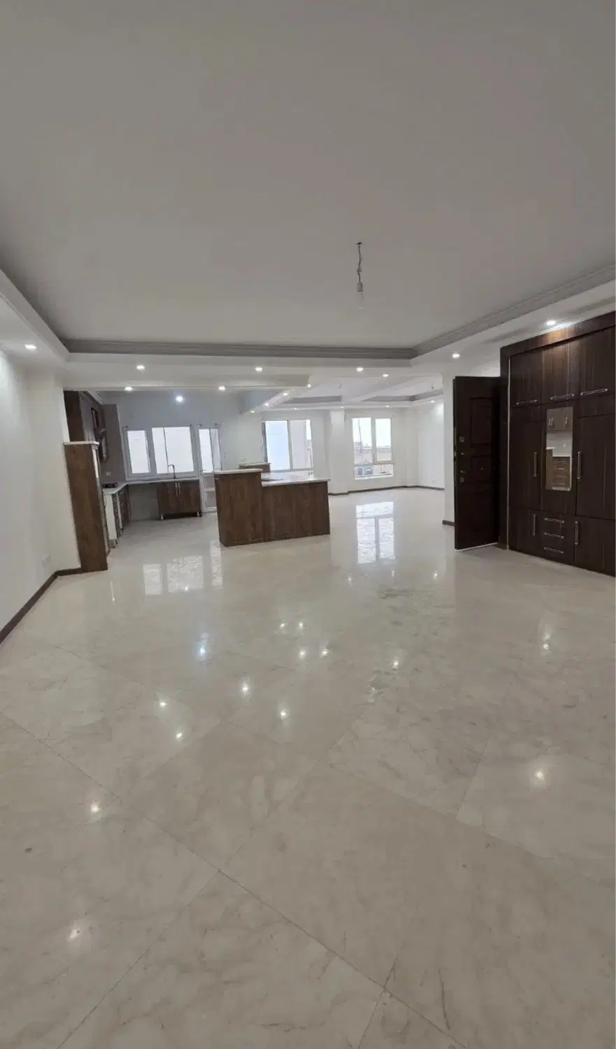 ۱۸۵ متر ( اباذر _ بهنام ) پلن مهندسی _ تکواحدی
