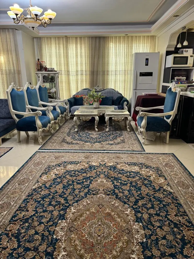 130متر سه خوابه سالن پرده خور سرتیپ شفایی