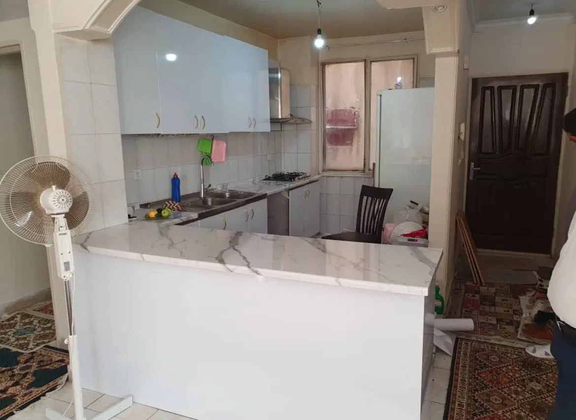 شهرک نفت ۸۵ متر دو خواب فول امکانات