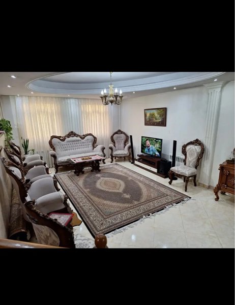 ۷۱ متر فول بازسازی_ط روهمکف_سالن پرده خور