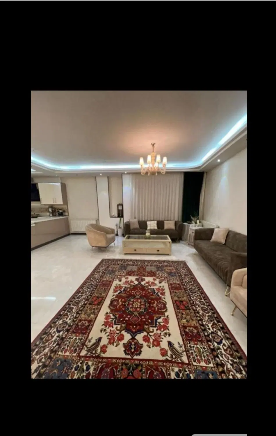 دیباجی۱۳۰متر۳خواب تکواحدی شیک و خوش نقشه__ زیرقیمت