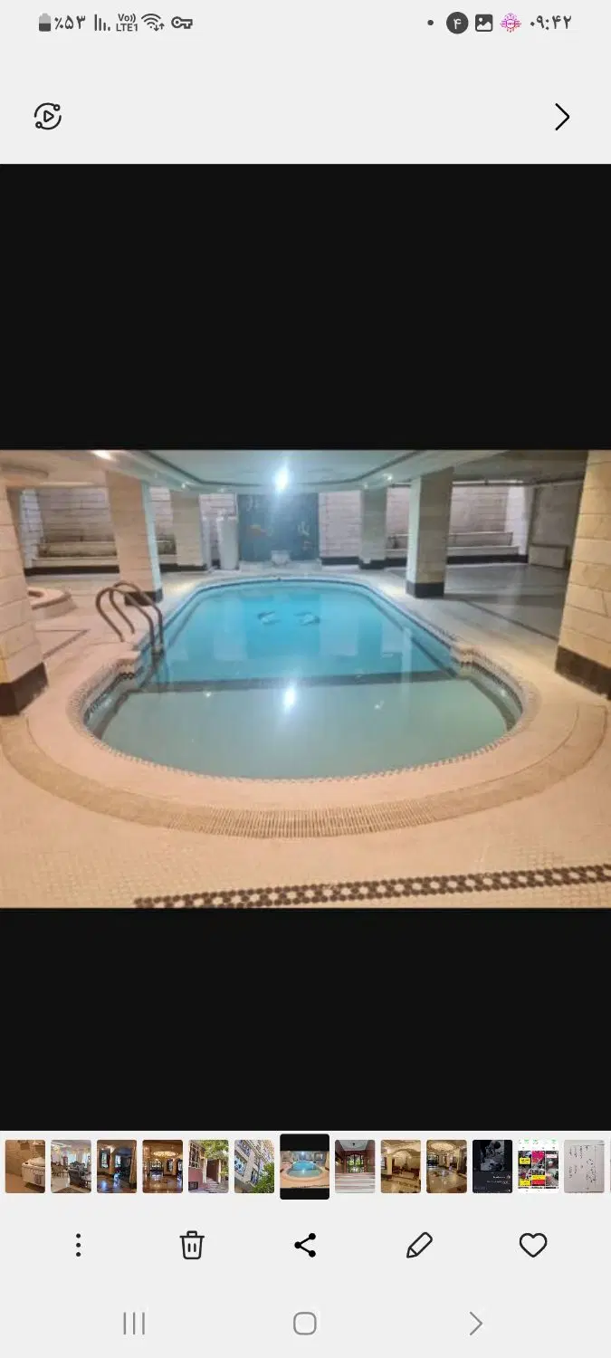 اجاره پاسداران بهترین مجتمع۱۶۰ ط سوم استخر