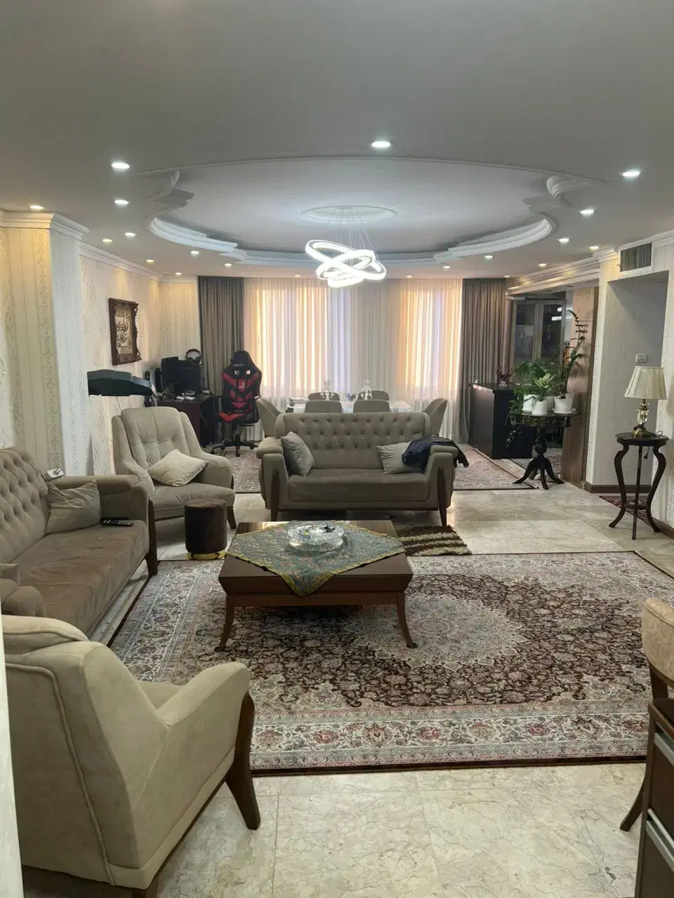 ۱۱۵متری دوخواب آسانسور پارکینگ انباری ۰بسیار شیک