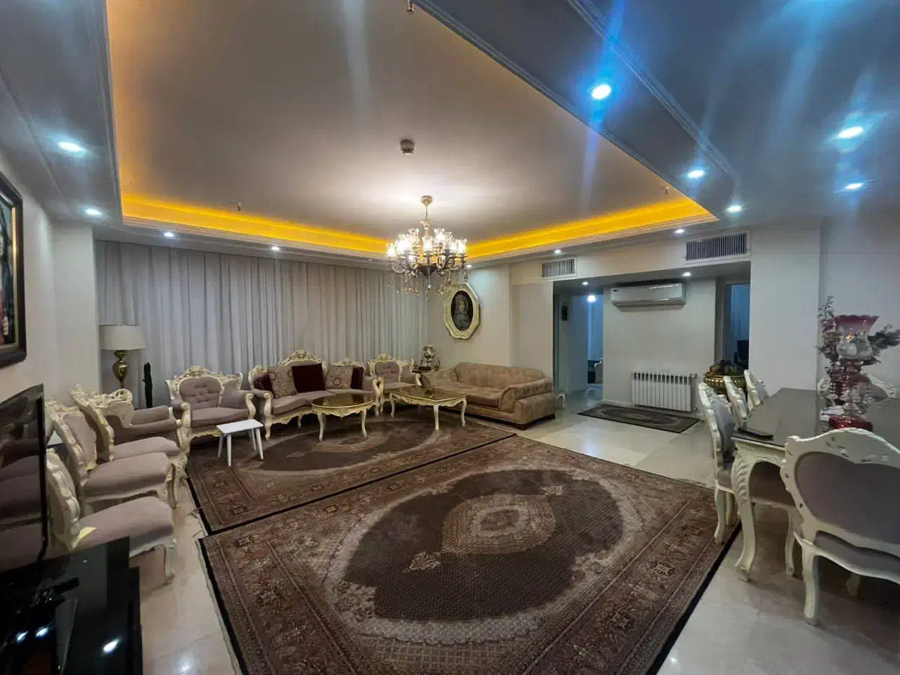 ۱۰۵متر _ ۲ خواب _ فول امکانات _ جنت اباد جنوبی