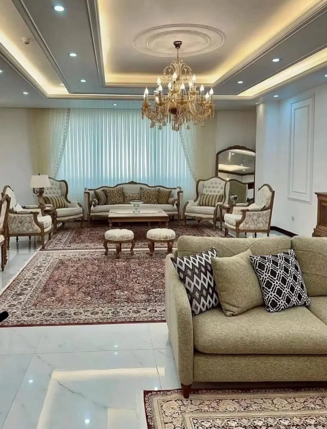 بلوار ۲۴متری ۱۶۵متر ۳خواب _ ۸ساله _ ویو ابدی