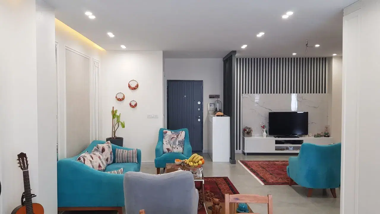 ۱۰۰ متر_ ۲ خواب_ تاپ لوکیشن_ قابل تبدیل_ لوکس