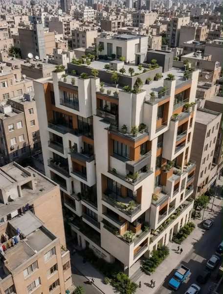 550متر 5 اتاق 8 پارکینگ