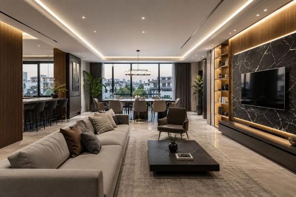 شاهکار معماری درکامرانیه_350متر مدرن_مشاعات هتلینگ