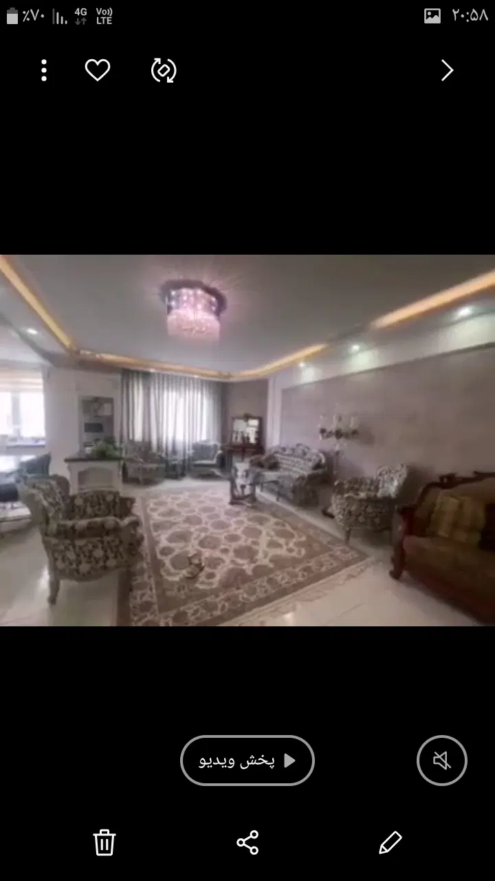 ۱۲۰ متر ۲ خواب فول امکانات (تخلیه)