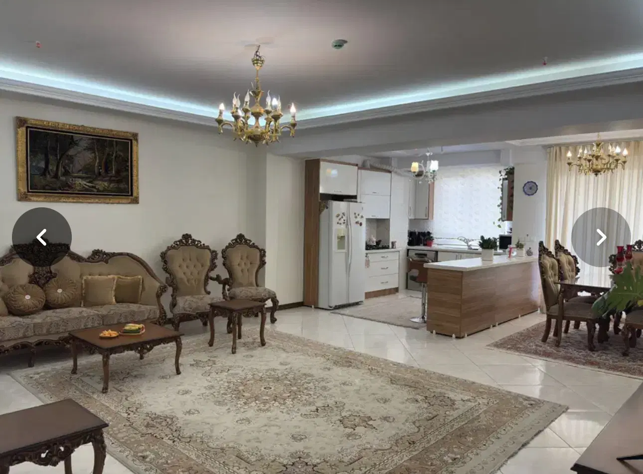 ۱۲۰ متر فول امکانات غرق نور