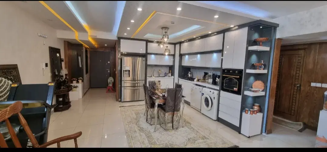 ۱۵۵ متر بوار ایمان_ ۳ خوابه_ جنوبی_لوکس و شیک