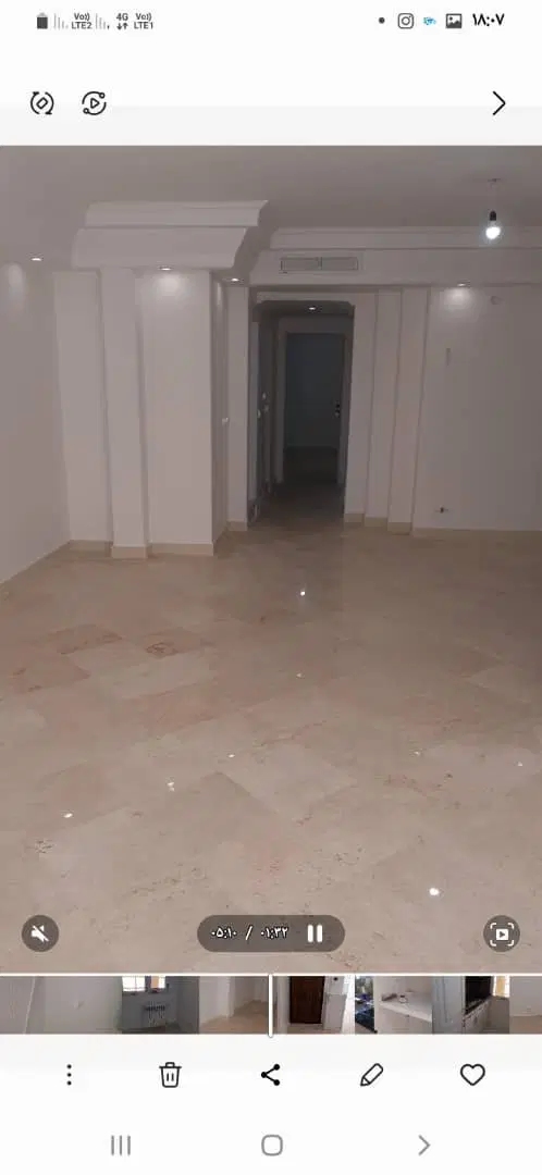 91مترالهیه نوسازکلیدنخورده فول مشاعات فقط48میلیارد