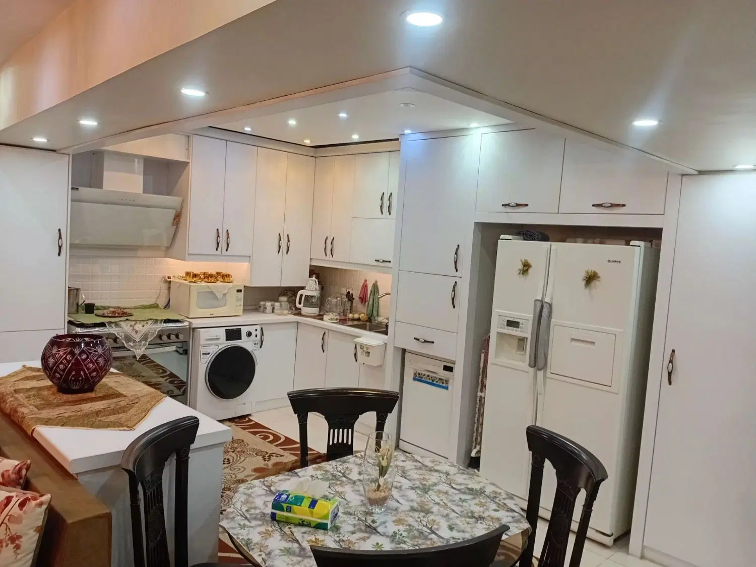 ۱۰۵ متر ۲ خواب شیک حیاط اختصاصی رباط۳