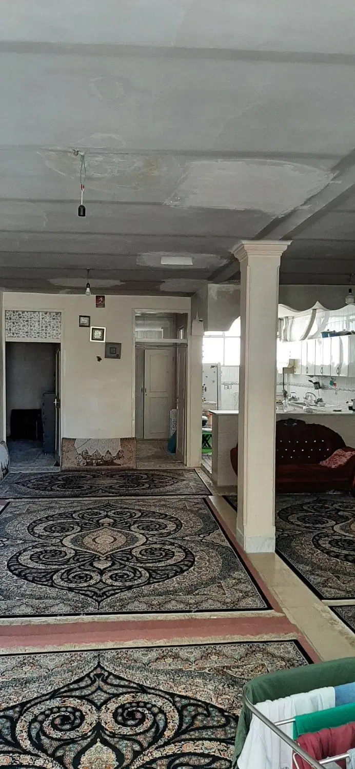 ۱۲۰ متری ۲ خوابه با سالن پذیرایی بزرگ