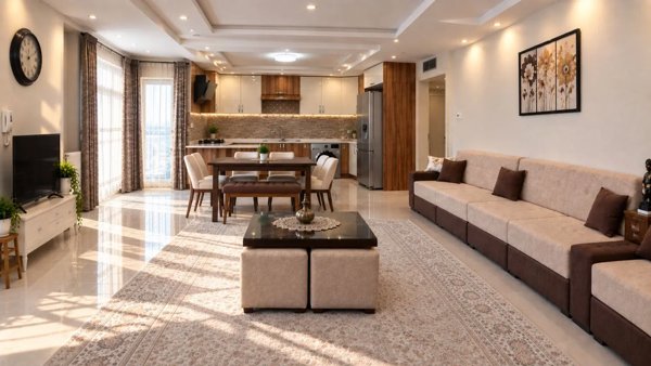 ۷۸ متر دوخواب . آس ترین لوکیشن خیام جنوبی