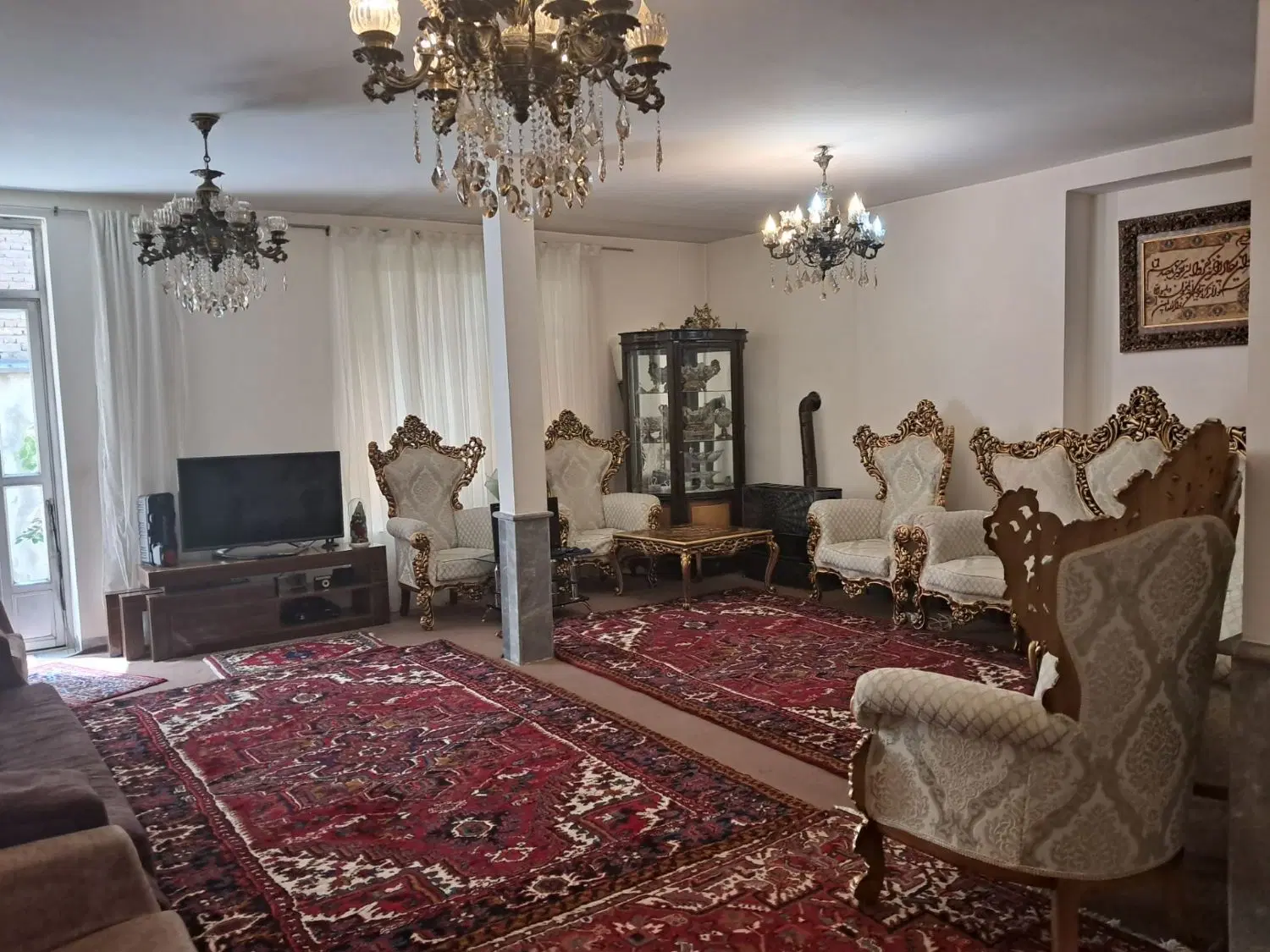 اجاره آپارتمان 120متری دو خوابه  شهرک سفیر امید