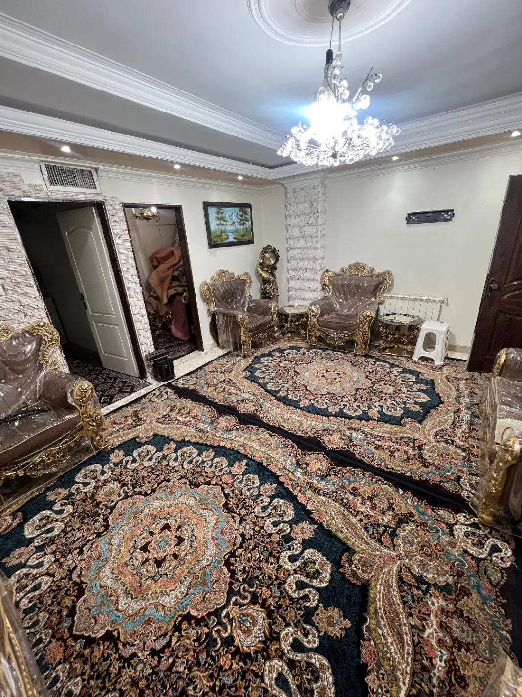 ۶۲متری_ پذیرایی خوش چیدمان