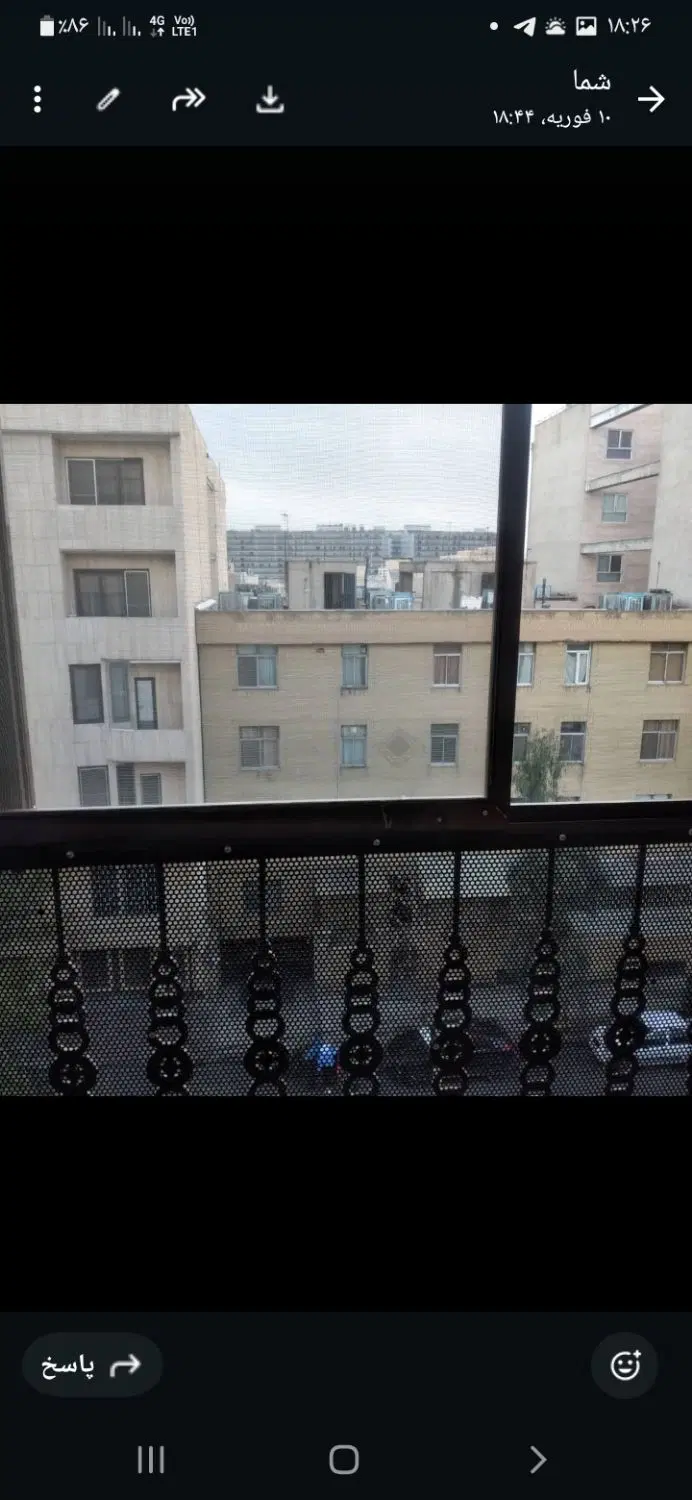 ۱۱۵متر ۳ خوابه