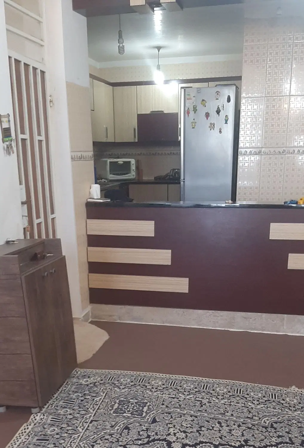 منزل ۹۵ متری دو خواب و هال پذیرایی