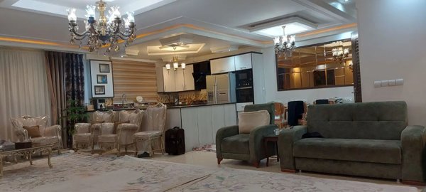 فروش آپارتمان ۱۲۵ متر ۲ خواب ط ۳