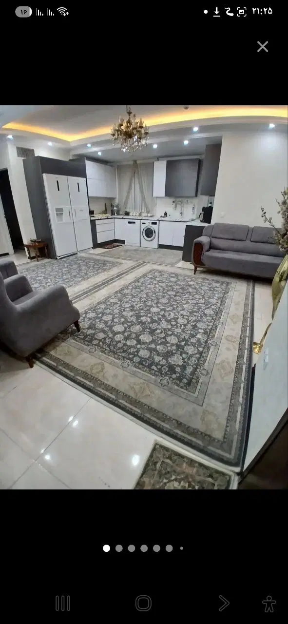۷۵ متر _دو خواب _نوساز پیروزی_ خ اندرزگو _ قول